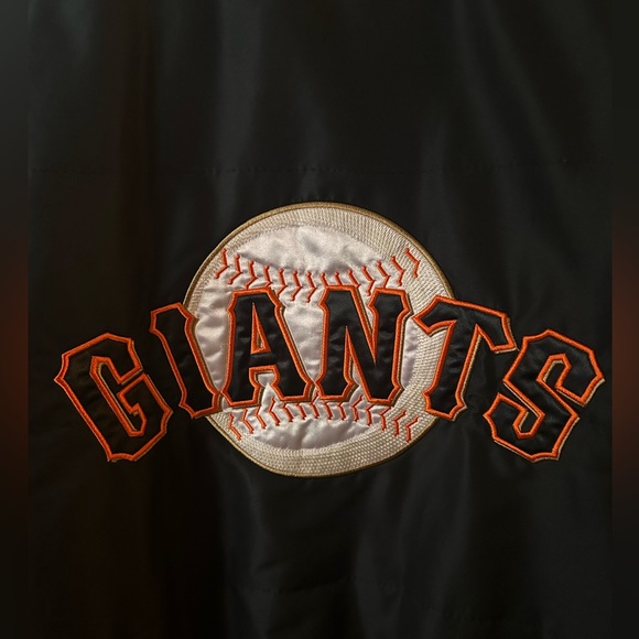 MLB Giants Hooded "Varsity" Jacket - Women's XL - Picture 3 of 4